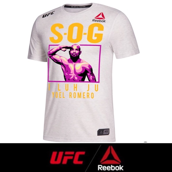 Reebok yoel romero shirt Clearance